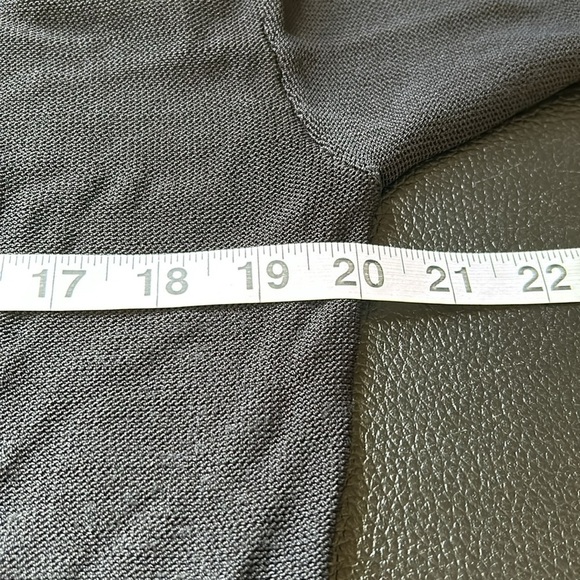 Wilfred Aritzia Cardigan Black Open Front Pockets Longline Sweater Trendy Sz S - Picture 10 of 11